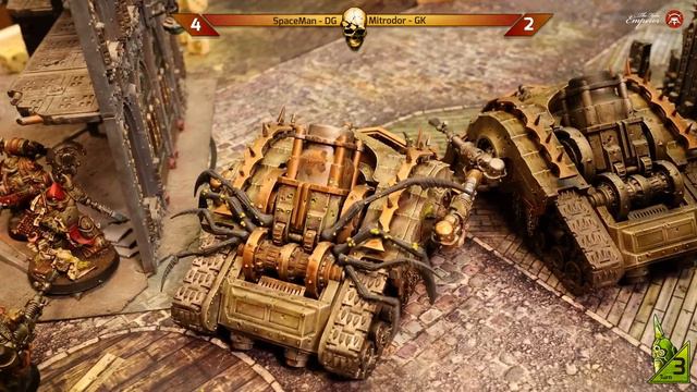 Bro-турнир в 10ке - Death Guard vs Grey Knights смотреть онлайн