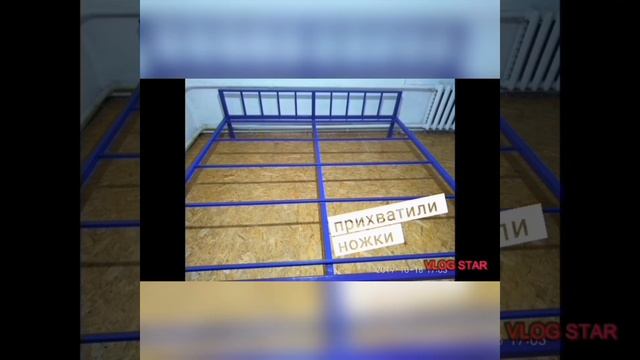 Делаем спальную кровать в стиле Loft смотреть онлайн