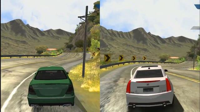 Mercedes Benz E55 AMG W211 vs Cadillac CTS-V | TDU Head to Head смотреть онлайн