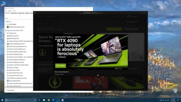 Nvidia GeForce Driver "Other installations are running" workaround.