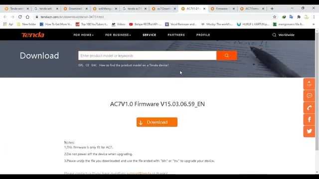 Tenda Ac7 ( Tenda Router )