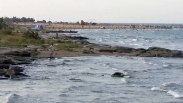 Избербаш - каменный пляж