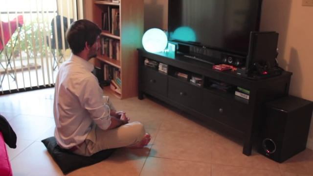 Demo of Meditation Controlled ORB by buddha mind смотреть онлайн