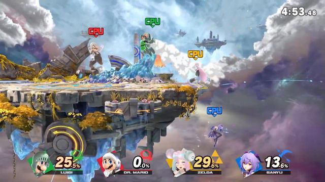 Knight Luigi vs Hammer Mario vs Iono vs Ganyu [Daniel E. Quickie Request]: SSBU Mods смотреть онлайн