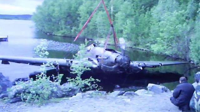 ИЛ 2 поднят из озера Кривое смотреть онлайн
