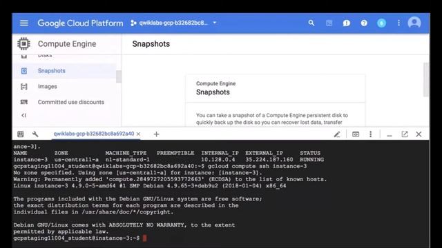 GCP - How to create a Snapshot of a VM & export it to an Image. смотреть онлайн