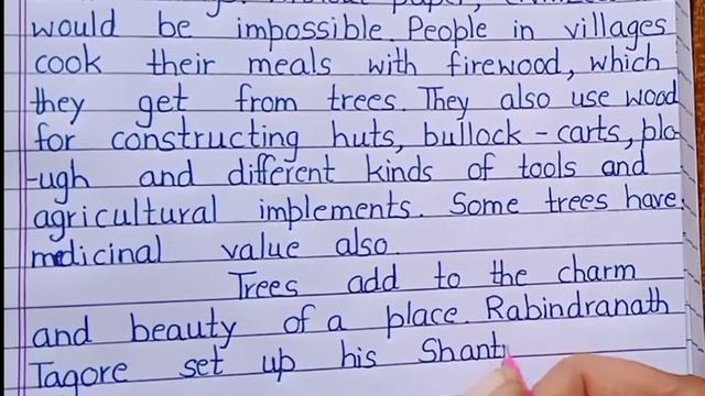 Paragraph on Grow More Trees in English || Grow More Trees Essay in English || #extension.com смотреть онлайн