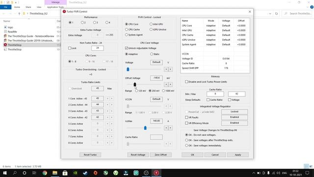 Decrease CPU temperature i5 10300h undervolting guide [HINDI] смотреть онлайн