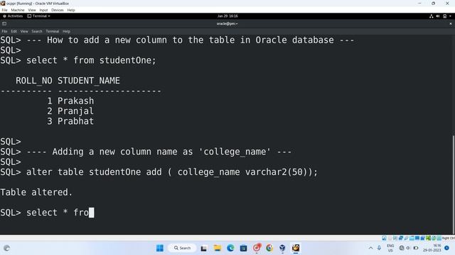 How To ? Add New Columns In Table Of Oracle Database смотреть онлайн