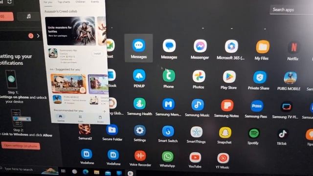 How to Connect Samsung Galaxy S23 Ultra To Windows PC |use Fav Apps Without Taking Phone out pocket смотреть онлайн