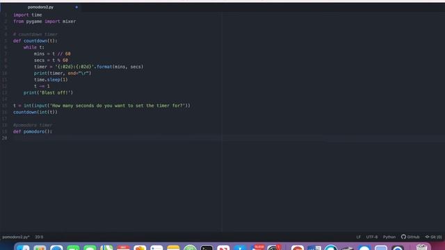 Pomodoro Timer project-Python walkthrough смотреть онлайн