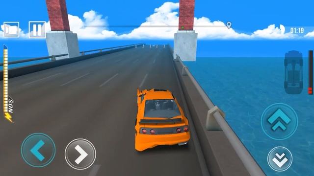 На что способна ГОНЫЧНЫЙ МАШИНА челлендж гонки прохождение игры Speed Car Bumps Challenge Deadly смотреть онлайн