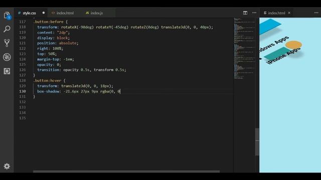 Material Elevation Mobile App UI Design (Pure css & 4 Lines of Javascript only) смотреть онлайн