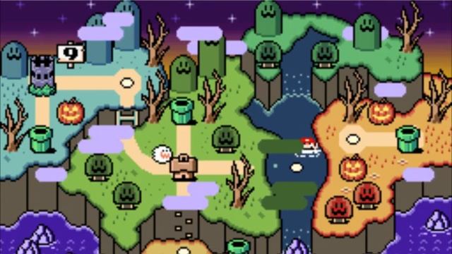 New Super Mario World 2 - Around The World | 100% Completed + Showing world map смотреть онлайн