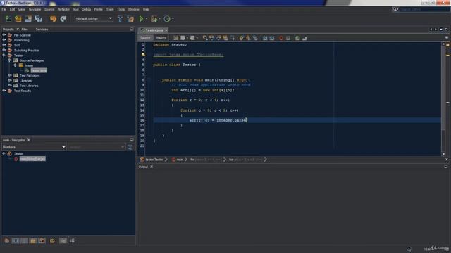 Java Masterclass Beginner to OOP Programming with NetBeans - Two Dimensional Array Practice смотреть онлайн