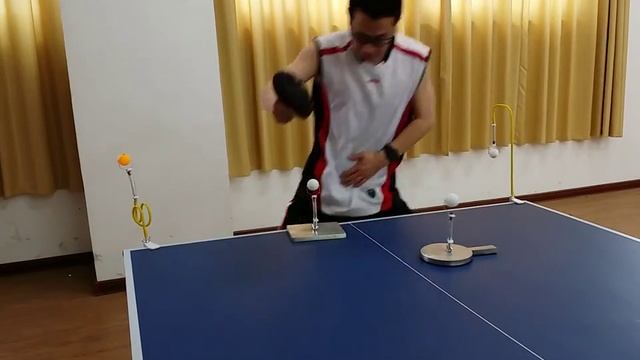 SFU Tables folder pingpong ball robot trainers machine смотреть онлайн