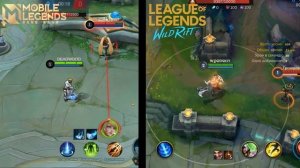 [ПОХОЖИЕ ГЕРОИ] #2 MOBILE LEGENDS И LEAGUE OF LEGENDS WILD RIFT