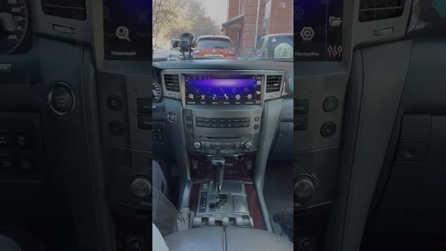 Магнитола на Lexus 570 2007-2015 смотреть онлайн