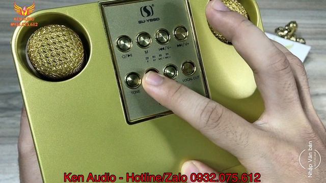 Loa bluetooth mini YS 203 loa bluetooth karaoke 2 mic hát bao hay - Ken Audio смотреть онлайн