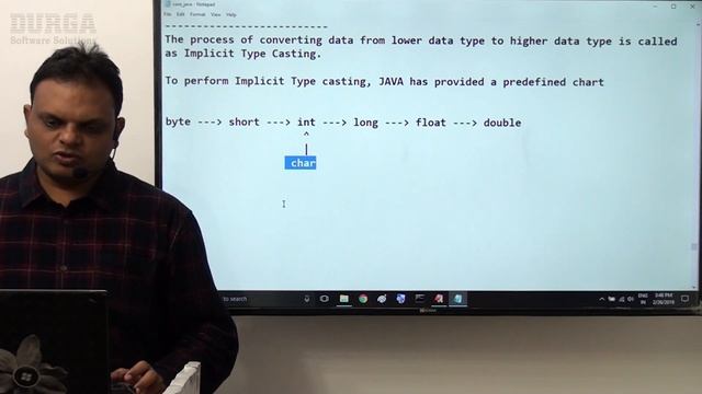 Core Java || Language Fundamentals || Type Casting Part - 1 || by Nagoor Babu смотреть онлайн