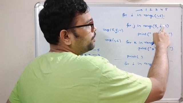 06 - PATTERN PROGRAMS IN PYTHON PROGRAMMING смотреть онлайн