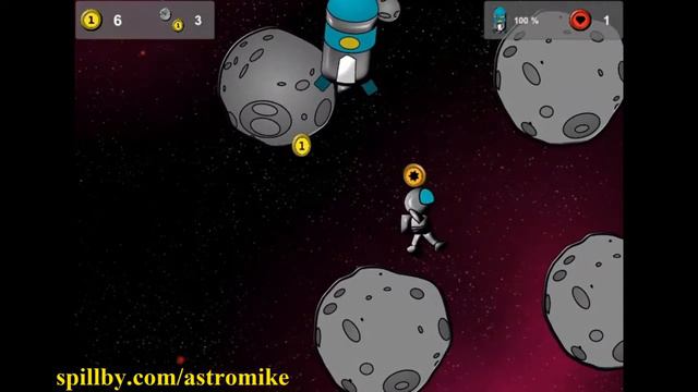 Astro Mike - demo play смотреть онлайн
