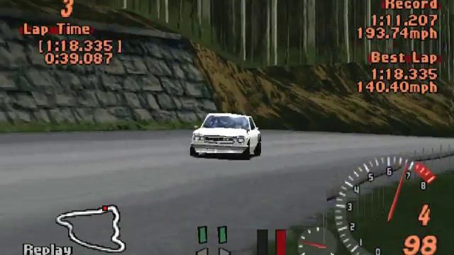 Nissan Skyline GT-R 1971 - Gran Turismo 2 смотреть онлайн