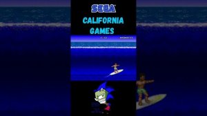 CALIFORNIA GAMES | на SEGA MEGA DRIVE (GENESIS). #Shorts