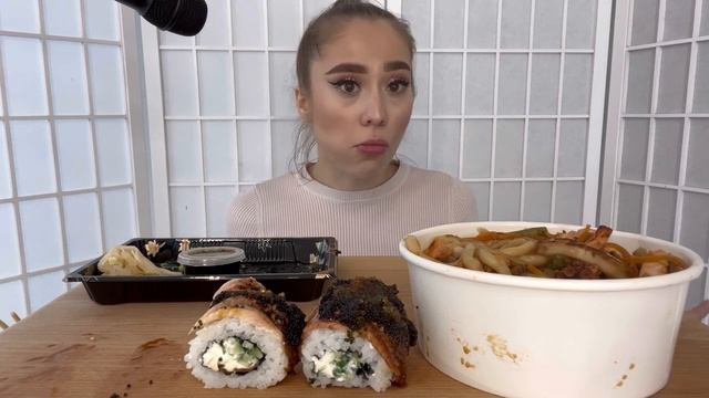 MUKBANG| ПАРЕНЬ ПРОСИТ ФОТКИ?САЙТЫ ЗНАКОМСТВ?ВКУСНЕЙШАЯ Лапша с морепродуктами ? смотреть онлайн