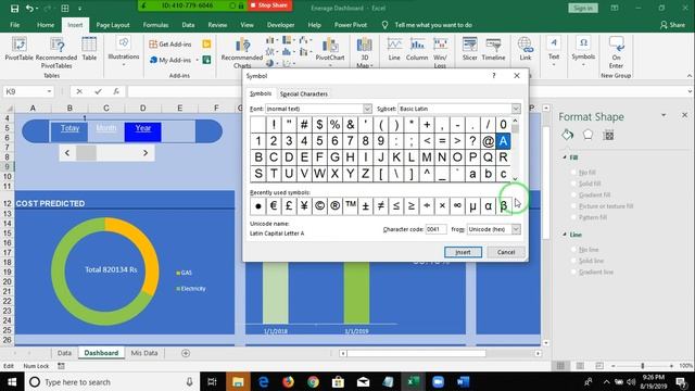 Energy Dashboard | Advanced Excel | Customise Dashboard смотреть онлайн