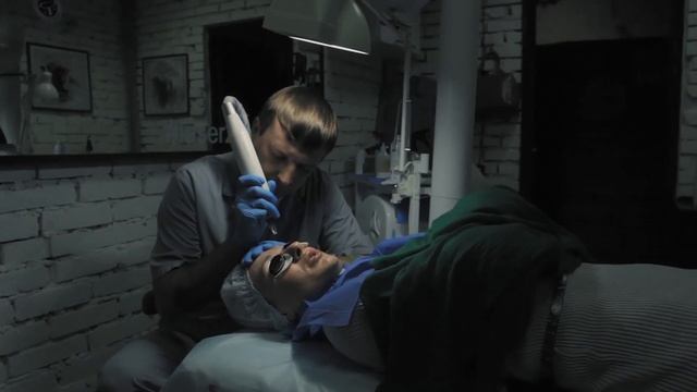 Лазерное удаление татуажа бровей. #laser23 смотреть онлайн