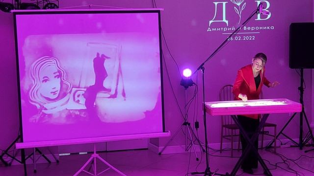 Рисунок песком