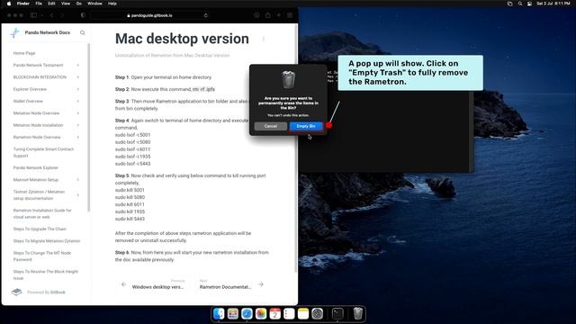 Uninstalling Rametron in MacOS (With IPFS deletion) смотреть онлайн