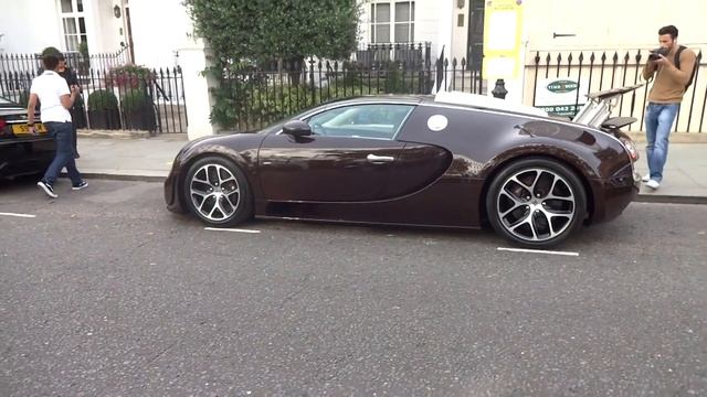 Supercars In London - GOLD Veyron, F40, Huracan, Ford GT, Huayra, Mustangs + MORE смотреть онлайн