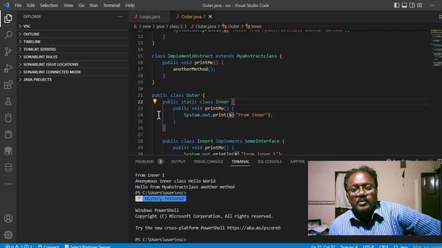 Java introductory videos on Inner classes, Interfaces, abstract classes and anonymous classes смотреть онлайн