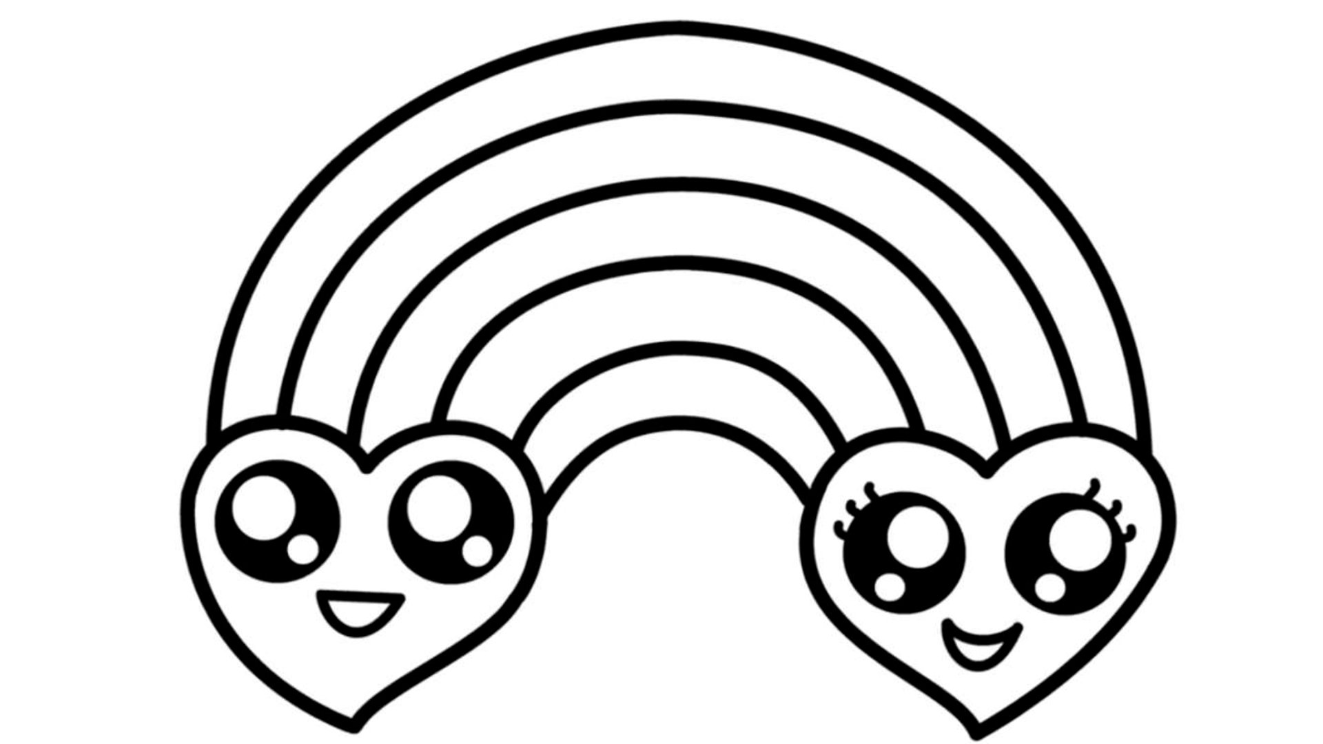 КАК НАРИСОВАТЬ МИЛУЮ РАДУГУ ЛЕГКО И БЫСТРО УЧИМСЯ РИСОВАТЬ смотреть онлайн