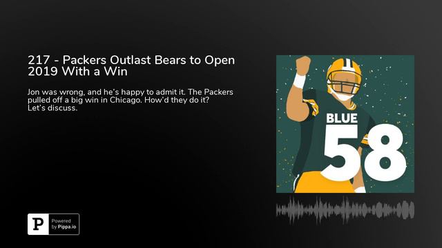 Packers Outlast Bears to Open 2019 With a Win [BLUE 58, #217] смотреть онлайн