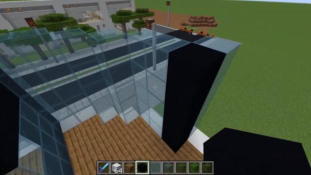 MINECRAFT - How To Build A Modern Apartment Building - Step-by-step Tutorial
