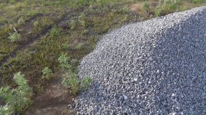 Привезли щебень 2 тонны, завтра залью.