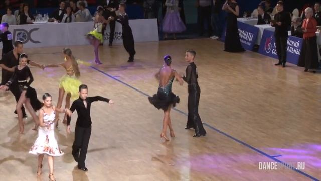 Громогласов Николай - Спиридонова Мария, 1/4 Cha-Cha-Cha смотреть онлайн