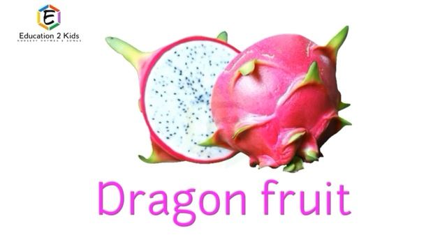 Fruits Name, fruits name with pictures, spelling, 20 fruits name for kids, children, toddlers смотреть онлайн