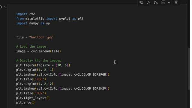 Color Detection Example with HSV Color Space in OpenCV смотреть онлайн