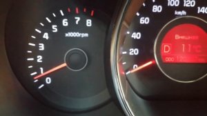Kia Rio 3, моргает лампа заряда