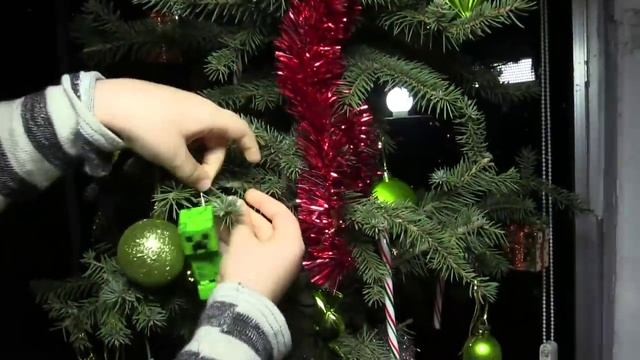 Minecraft новый год - майнкрафт и новогодняя ёлка смотреть онлайн