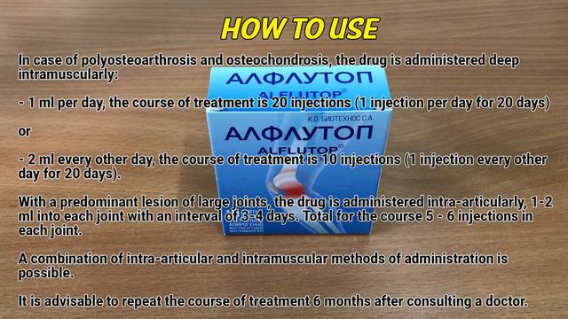 Alflutop how to use: How and when to take it, Who can't take Alflutop смотреть онлайн