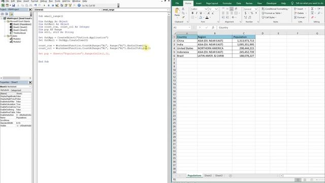 Excel VBA Macro: Send Email With Table In Body (Dynamic Range) смотреть онлайн