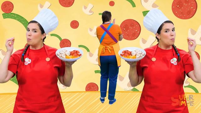Pizza Party! Songs from Caitie's Classroom | Music Video For Kids смотреть онлайн