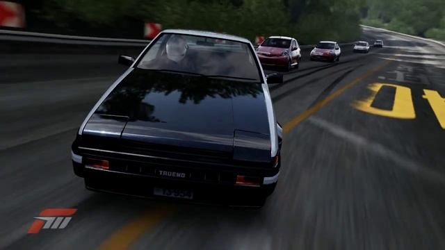 Forza 4 Fujiwara Trueno Drifting 4 смотреть онлайн