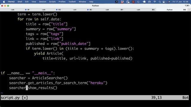 Building an article searcher class from scratch using requests, rich and more Python goodness смотреть онлайн