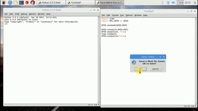 Raspberry Pi LED Blinking _ GPIO pin смотреть онлайн
